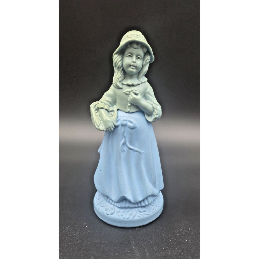 Avon Vintage Bottle Little Girl Blue Somewhere Cologne Empty bottle 3oz